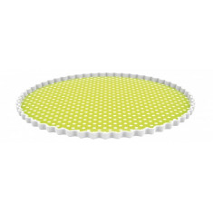 Πιατέλα Στρογγυλή Dotty Λαχανί Zak Design 30cm