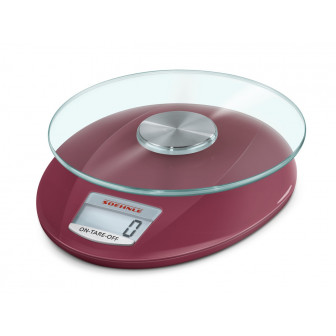 Ζυγαριά Κουζίνας Ψηφιακή 5kg Soehnle Roma Ruby Red