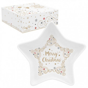 Μπωλ Πορσελάνης Merry Christmas Star 15cm