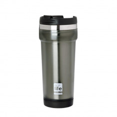 Θερμός Ποτήρι Eco Life Ανοξείδωτο Mug Grey 420ml