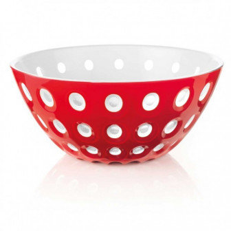 Μπολ Ακρυλλικό Guzzini 25cm Le Murrine Red - White