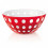 Μπολ Ακρυλλικό Guzzini 25cm Le Murrine Red - White