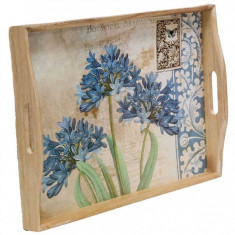 Δίσκος Ξύλινος Flower 41X30 Marva Home