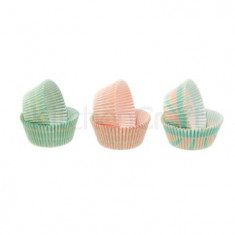 θήκες για cup cake μωρό 7cm kitchencraft.