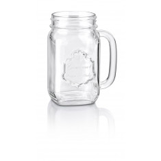 Ποτήρι Με Χέρι Drinking Jar Country 48cl Borgonovo